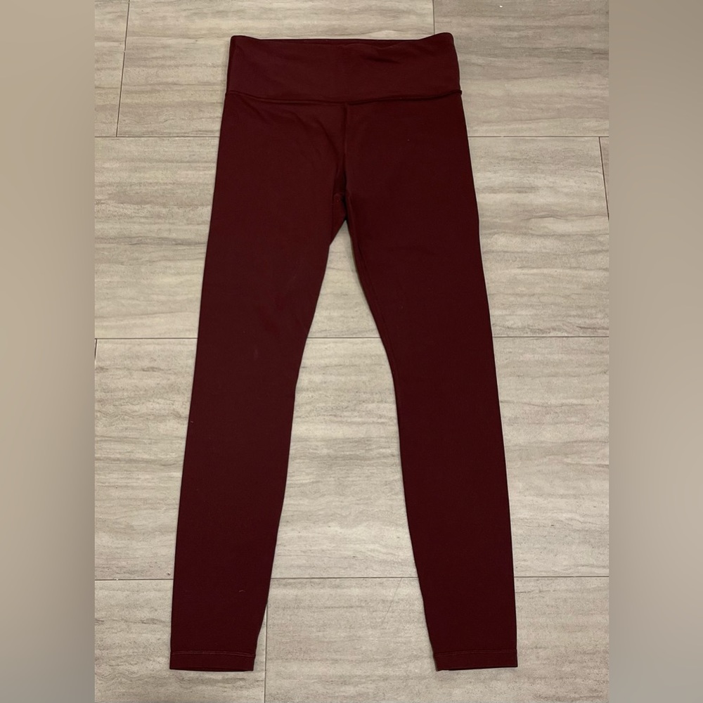 Maroon Athleta Leggings
